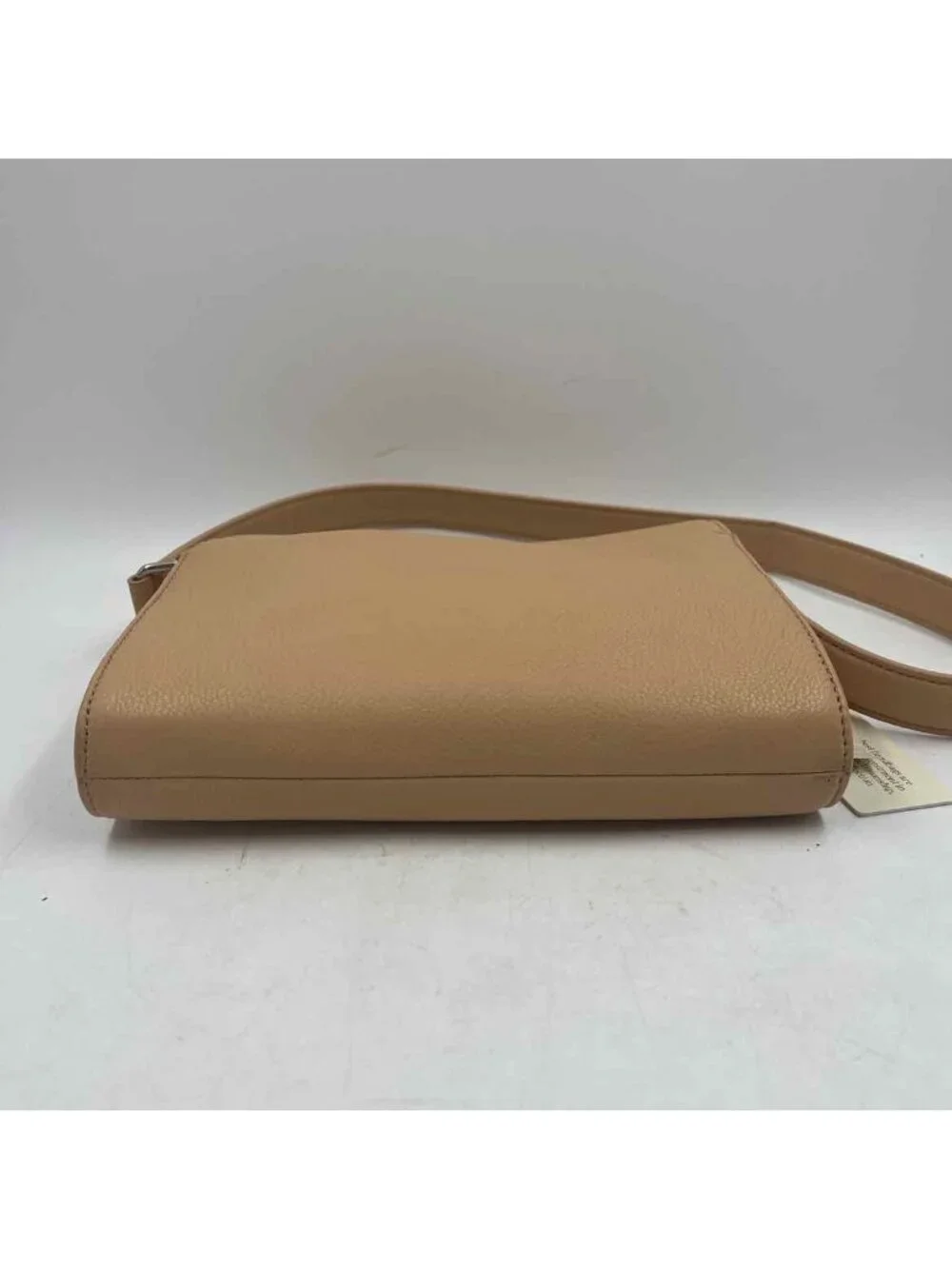 Talbots Leather Shoulder Bag Women's Beige pebbled Purse